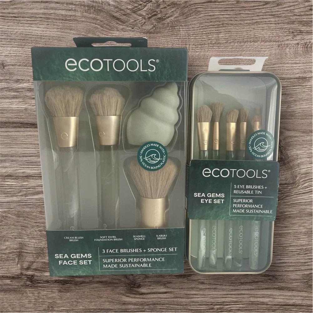 EcoTools Sea Gems Face and Eye Brush Set
